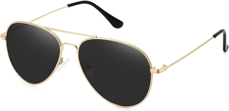 WOWSUN Classic Polarized Aviator Sunglasses for Women Men - Image 1